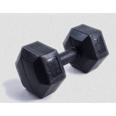 Gym use concrete plastic dumbbell